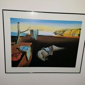 Salvador Dali framed print